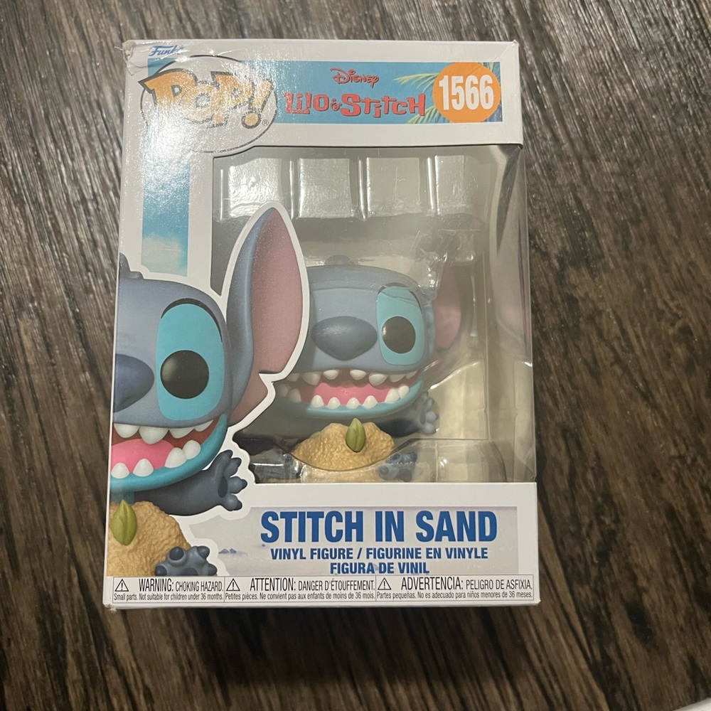 Disney Lilo & Stitch Blue Vinyl Figure